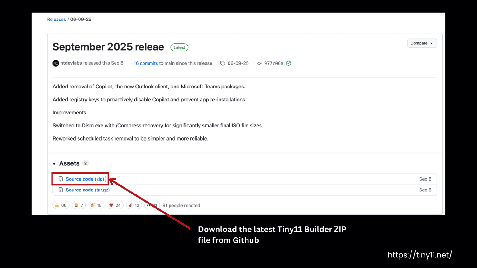 Tiny11 » Built with Tiny11 Builder [Direct Download]