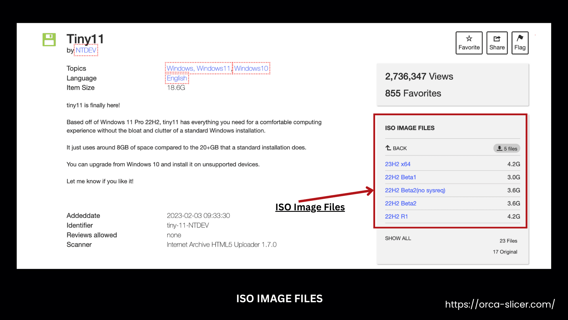 ISO Image Files