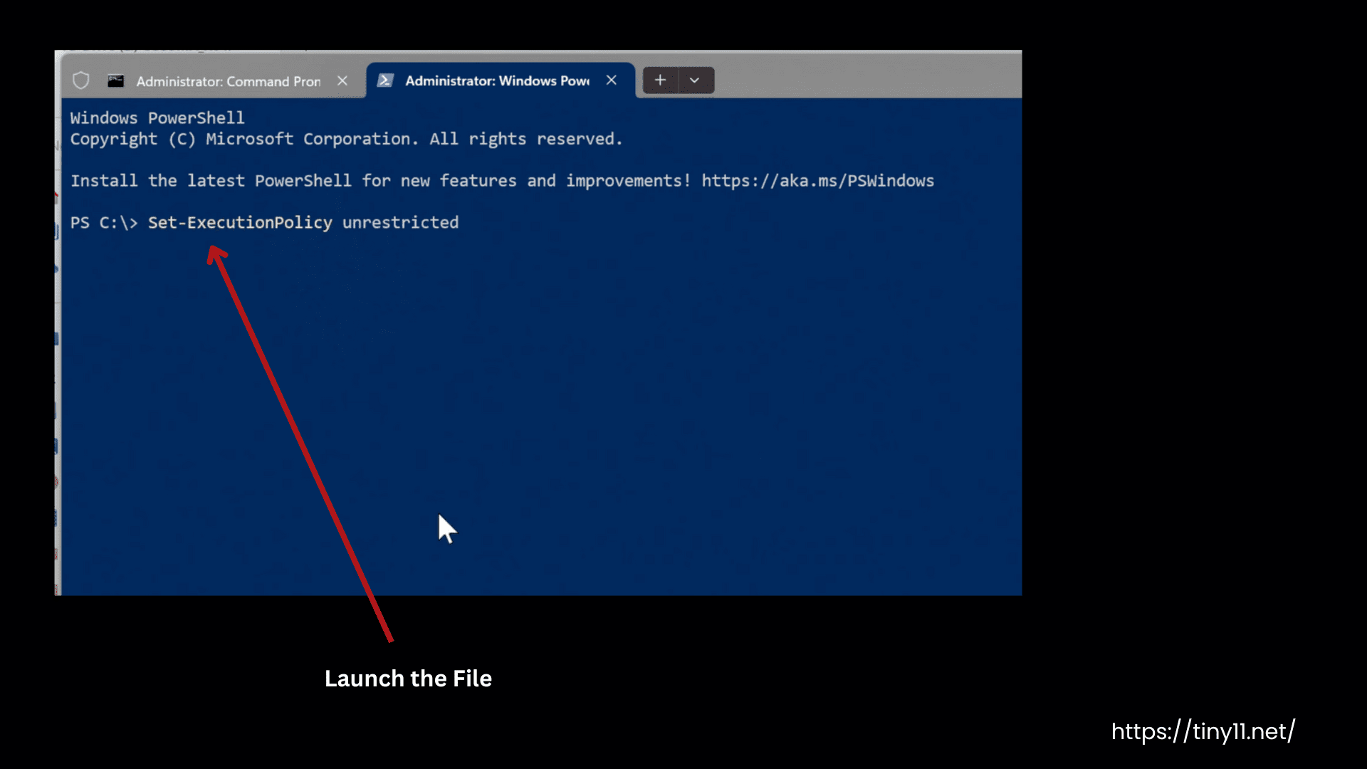 Allow PowerShell to Run the Script